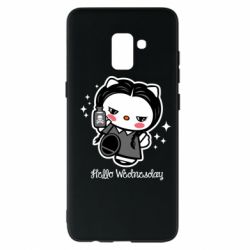 Чехол для Samsung A8+ 2018 Wednesday Hello Kitty - PrintSalon