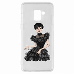 Чехол для Samsung A8+ 2018 Wednesday Sketch - PrintSalon