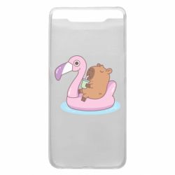 Чехол для Samsung A80 Capybara Chilling - PrintSalon