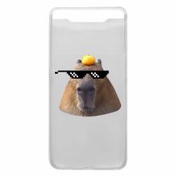 Чехол для Samsung A80 Capybara cool - PrintSalon