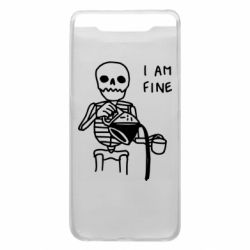 Чехол для Samsung A80 I'm Fine... - PrintSalon