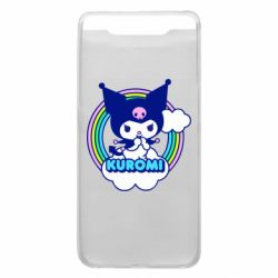 Чехол для Samsung A80 Kuromi Rainbow