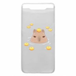 Чехол для Samsung A80 Морда капибары - PrintSalon