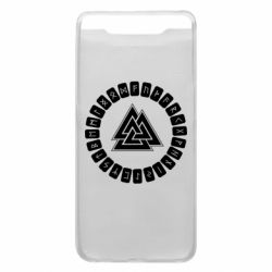 Чехол для Samsung A80 Scandinavian Runes And Walknut - PrintSalon