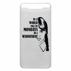 Чехол для Samsung A80 Wednesday girl