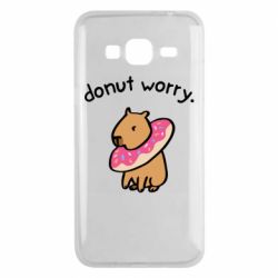 Чехол для Samsung J3 2016 Donut Worry - PrintSalon