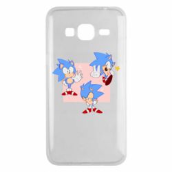 Чехол для Samsung J3 2016 Funny Sonic - PrintSalon