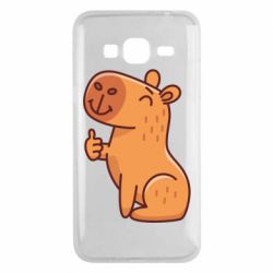 Чехол для Samsung J3 2016 Капибара лайк - PrintSalon