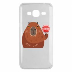 Чехол для Samsung J3 2016 Капибара. Error - PrintSalon