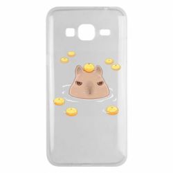 Чехол для Samsung J3 2016 Морда капибары - PrintSalon