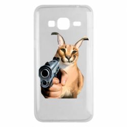 Чехол для Samsung J3 2016 Шлепа с пистолетом - PrintSalon