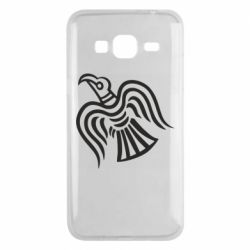 Чохол для Samsung J3 2016 Viking Raven-PrintSalon Чохол для Samsung J3 2016 Viking Raven
