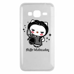Чехол для Samsung J3 2016 Wednesday Hello Kitty - PrintSalon