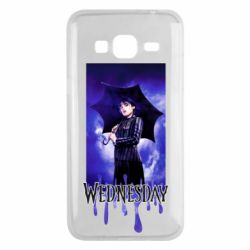 Чохол для Samsung J3 2016 Wednesday Text Logo-PrintSalon Чохол для Samsung J3 2016 Wednesday Text Logo