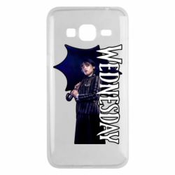 Чохол для Samsung J3 2016 Wendesday Addams-PrintSalon Чохол для Samsung J3 2016 Wendesday Addams
