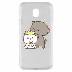 Чехол для Samsung J3 2017 Чиби котики - PrintSalon