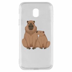 Чехол для Samsung J3 2017 Две капибары - PrintSalon