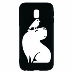 Чохол для Samsung J3 2017 Копібара та Пташка - PrintSalon