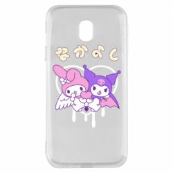 Чехол для Samsung J3 2017 Kuromi and My Melody - PrintSalon