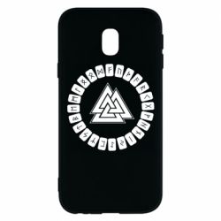 Чехол для Samsung J3 2017 Scandinavian Runes And Walknut - PrintSalon