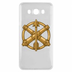 Чехол для Samsung J7 2016 Беретный знак войск противовоздушной обороны, сухопутных войск и зенитно-ракетных войск воздушных сил