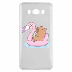 Чехол для Samsung J7 2016 Capybara Chilling