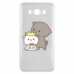 Чехол для Samsung J7 2016 Чиби котики - PrintSalon