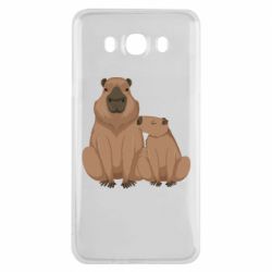 Чохол для Samsung J7 2016 Дві капібари