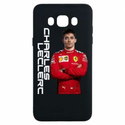 Чехол для Samsung J7 2016 F1 Charles Leclerc