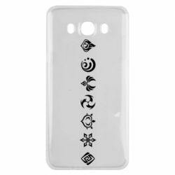 Чехол для Samsung J7 2016 Genshin loading screen