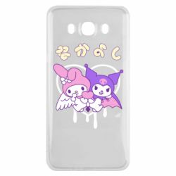 Чехол для Samsung J7 2016 Kuromi and My Melody