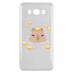 Чехол для Samsung J7 2016 Морда капибары