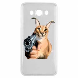 Чехол для Samsung J7 2016 Шлепа с пистолетом - PrintSalon
