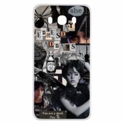Чехол для Samsung J7 2016 Венздей Адамс.