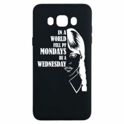 Чехол для Samsung J7 2016 Wednesday girl