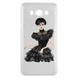 Чехол для Samsung J7 2016 Wednesday Sketch