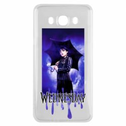 Чехол для Samsung J7 2016 Wednesday Text Logo