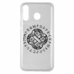 Чехол для Samsung M30 Celtic Dragon and Runes - PrintSalon