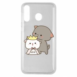 Чехол для Samsung M30 Чиби котики - PrintSalon