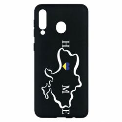 Чехол для Samsung M30 Home. Map of Ukraine