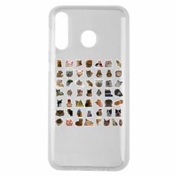 Чехол для Samsung M30 Коты мем. - PrintSalon