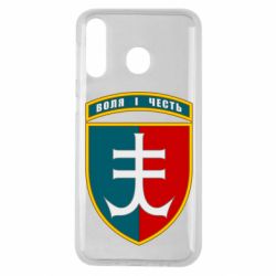 Чехол для Samsung M30 Нарукавный знак 35-й отдельной бригады морской пехоты Украины - PrintSalon