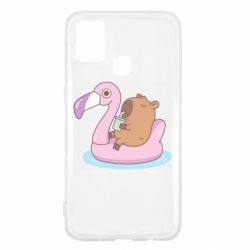 Чехол для Samsung M31 Capybara Chilling - PrintSalon