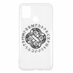 Чехол для Samsung M31 Celtic Dragon and Runes - PrintSalon