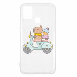 Чехол для Samsung M31 Капибара и Морская свинка - PrintSalon