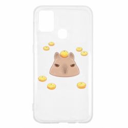 Чехол для Samsung M31 Морда капибары - PrintSalon