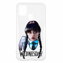 Чехол для Samsung M31 Wednesday and Thing - PrintSalon