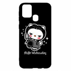 Чехол для Samsung M31 Wednesday Hello Kitty - PrintSalon