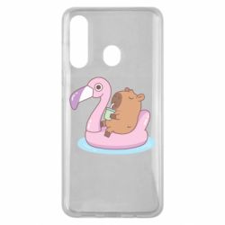 Чехол для Samsung M40 Capybara Chilling - PrintSalon