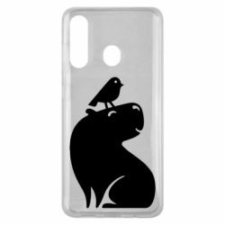 Чохол для Samsung M40 Копібара та Пташка - PrintSalon